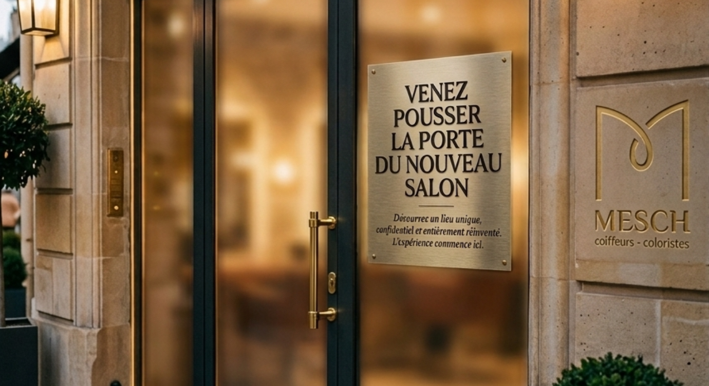 Dans les coulisses de notre transformation : découvrez le nouveau visage du salon